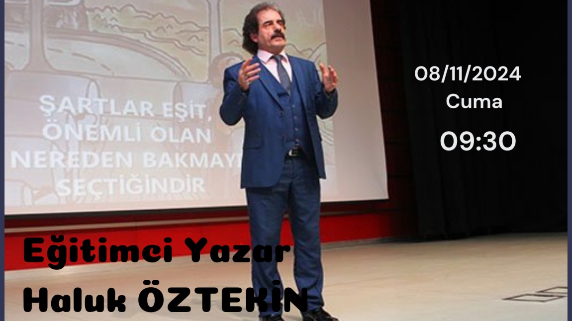 Değerli Yazarımız Haluk ÖZTEKİN ile Söyleşide Buluştuk